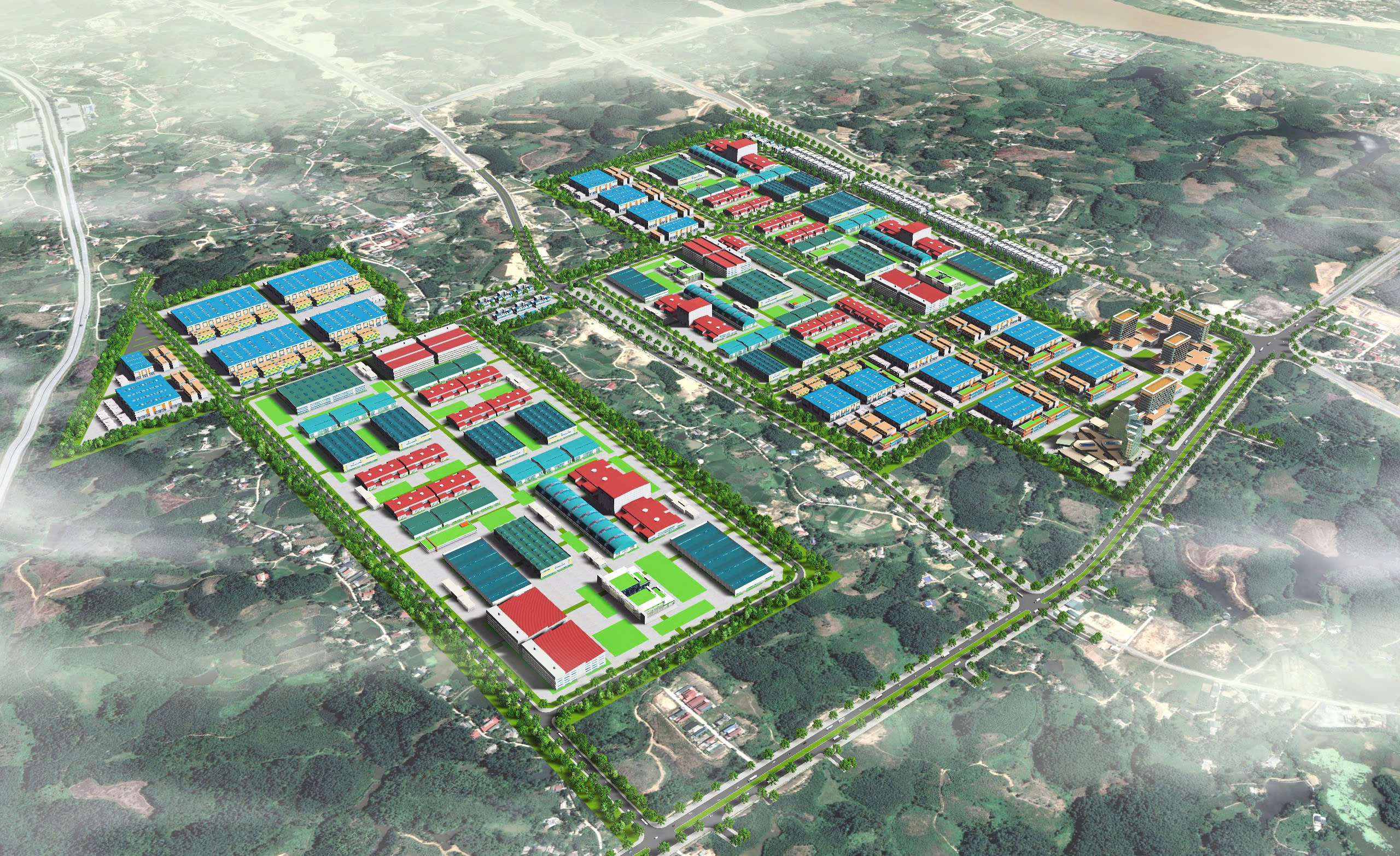 Chính Phủ chấp thuận chủ trương đầu tư xây dựng và kinh doanh kết cấu hạ tầng Khu công nghiệp Trấn Yên (Yên Bái) của Viglacera